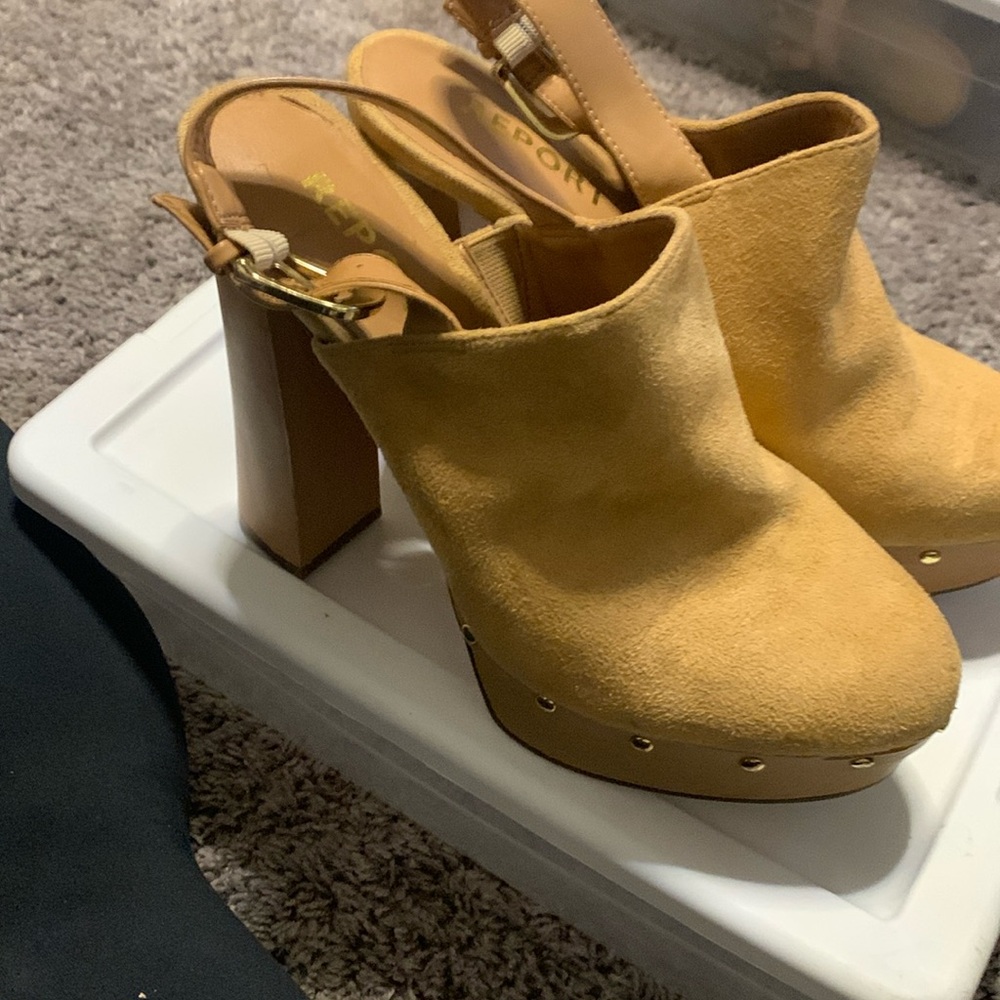 Platform Sling Backs - image 1